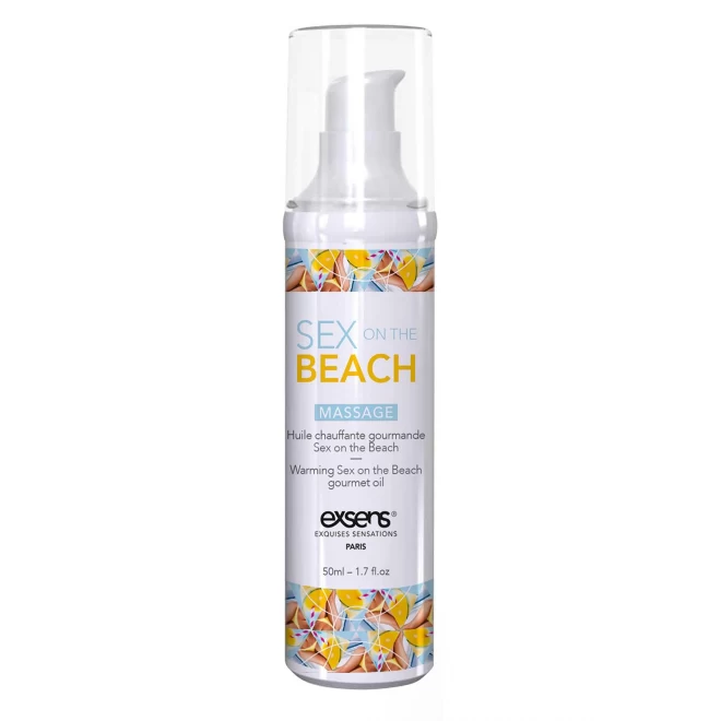 EXSENS WARMING MASSAGE OIL SEX ON THE BEACH 50ML