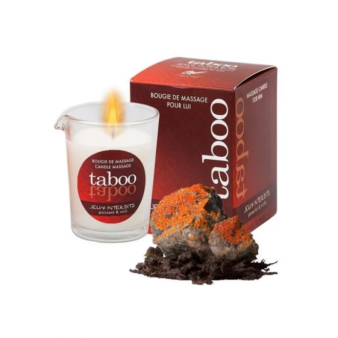 *Massage candle TABOO JEUX INTERDITS