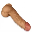 8.25" Real Extreme Extra Girth Dildo vibro