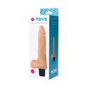 A-TOYS, Realistic Multi-Speed vibrator,, TPE, vibration modes, 14cm