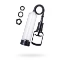 A-TOYS, Penis Pump, PVC, Black, 23.5 cm