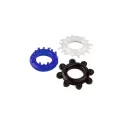 A-TOYS, Cockrings set, 3 pcs.Mix color, TPE, O 3 cm