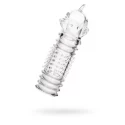 A-TOYS, Penis Sleeve, TPR, Transparent, 15.3 cm