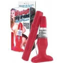 Stymulator analny z wibracjami UP & DOWN Anal Pleaser Red
