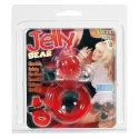Pierścień z wibracjami Jelly Bear Cockring