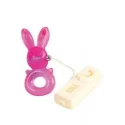 Pierścień z wibracjami Hush Bunny Pink