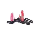 Wibrator na pasku Dual Tech Strap On Rabbit