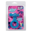 Pierścień z wibracjami VIBRATING COCKRING DOLPHIN BLUE