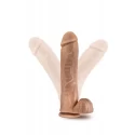 AU NATUREL BIG JOHN 11" DILDO MOCHA
