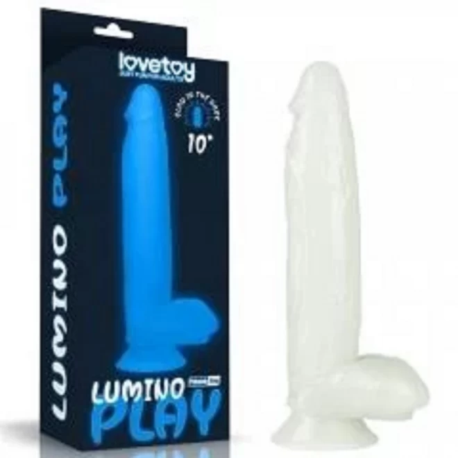 Dilo z przyssawką świecące w ciemności Lumino Play