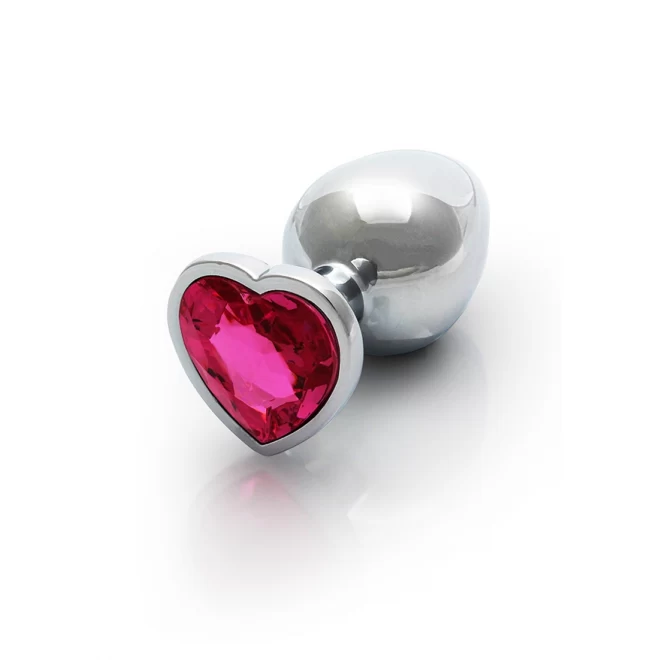 Heart gem butt plug - medium