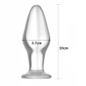 Szklany korek analny Glass Romance