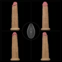 Realistyczny wibrtor sterowany pilotem Dual Layered Platinum