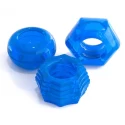 C Deluxe Cock Ring Set Blue