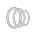 Tri-pack silicone gasket - cockring set
