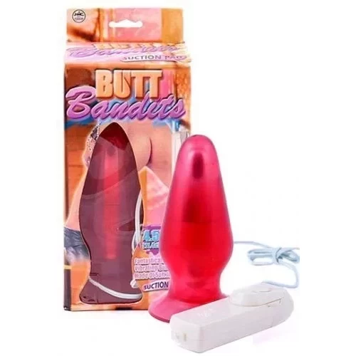 Plug do miłości analnej z wibracjami Butt Bandits