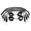 Zestaw wiązań Cuff & Tether Set Black