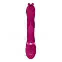 Triple action vibrating rabbit with pulsewave shaft