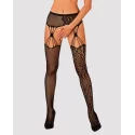 Rajstopy z otwartym krokiem Garter Stockings S821