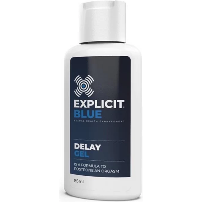 Żel opóźniający wytrysk Explicit Blue Delay Gel 85ml