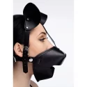 Pup puppy play hood + breathable ball gag