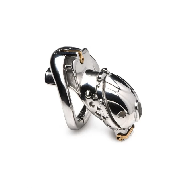 Deluxe lockable chastity cage