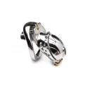 Deluxe lockable chastity cage