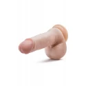 DR. SKIN DR. PAUL 7.25 INCH DILDO WITH BALLS BEIGE