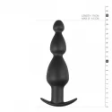 Długi pusty silikonowy korek analny - Long Hollow Silicone Butt Plug