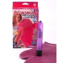 Wodoodporny zestaw wibrator z gąbką myjącą Masseuse Massager And Mitton
