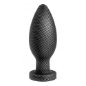 Średniej wielkości korek analny z włókna węglowego - Silicone Anal Plug Carbon Fiber