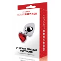 HEARTBREAKER METAL BUTT PLUG MEDIUM