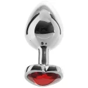 HEARTBREAKER METAL BUTT PLUG MEDIUM