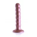 Beaded g-spot dildo - 5'' / 13 cm