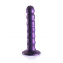 Beaded g-spot dildo - 5'' / 13 cm