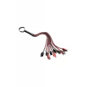 SPORTSHEETS SAFFRON BRAIDED FLOGGER