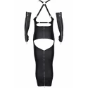 CRD LONG DRESS WITH LONG GLOVES, L
