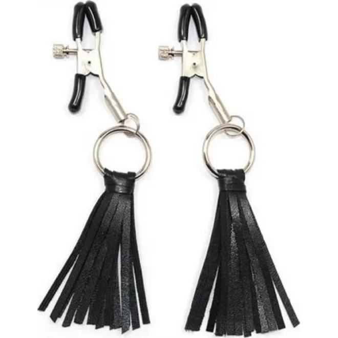 Klipsy na sutki z frędzlami Mokko Toys Tassel Nipple Clamps
