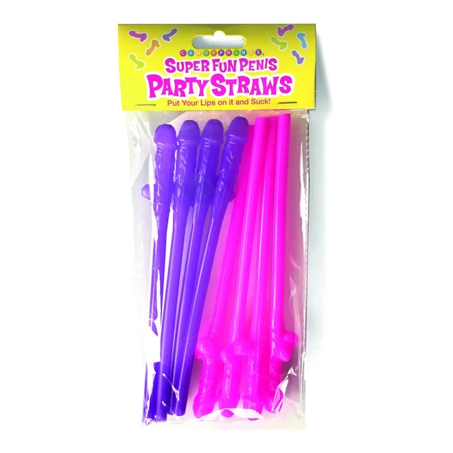 Super fun penis party straws