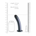 Dildo do punktu G Smooth 17cm