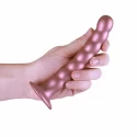 Beaded g-spot dildo - 6,5'' / 16,5 cm