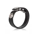 Skórzany ring na penisa Leather 3 Snap Ring