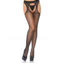 Rajstopy z wycięciami Spandex Sheer Hose