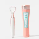 Woo: rechargeable silicone vibe with case