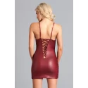 ELISA DRESS MAROON