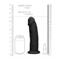 Silicone dildo without balls - 22,8 cm