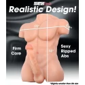 Chiseled chad male love doll