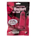 Plastikowe jajeczko Vibrating Bullet In Red