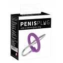 Plug do penisa z silikonowym ringiem Penis Plug