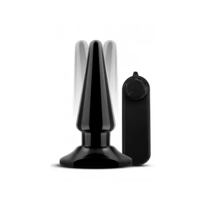 Wibrujący korek analny z pilotem - Anal Adventures - Basic Vibrating Anal Plug